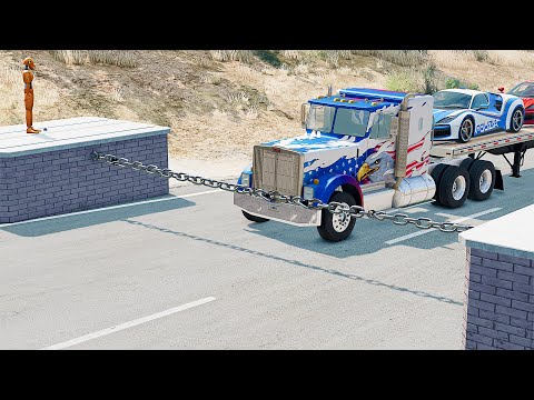 Mobil vs Chain #8 - BeamNG Drive
