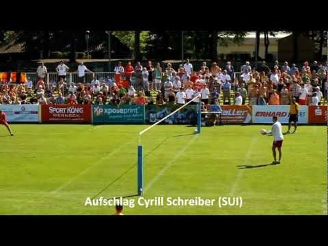 Faustball-EM 2012: Vorrunde Schweiz - Österreich