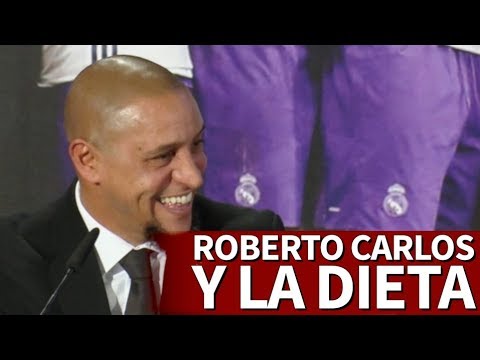 Preguntan a Roberto Carlos por la dieta de los futbolistas... su respuesta hizo partirse a la sala