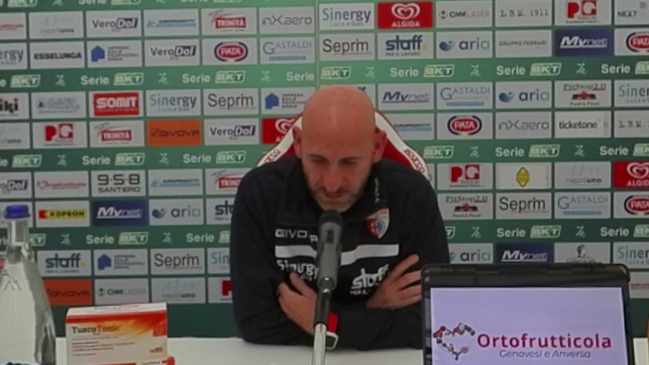 VIDEO Mantova, Possanzini: "Vogliamo riscattarci col Palermo. Mancuso dal 1'? Non lo escludo"