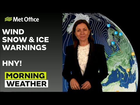 01/01/2026 – Icy blast of air - Morning Weather Forecast UK – Met Office Weather