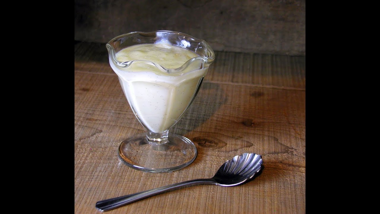 Homemade Vanilla Bean Pudding