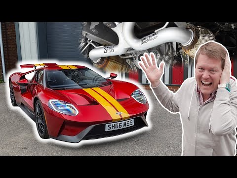 IT'S DONE! New QUICKSILVER Inconel Exhaust on My Ford GT - FIRST DRIVE