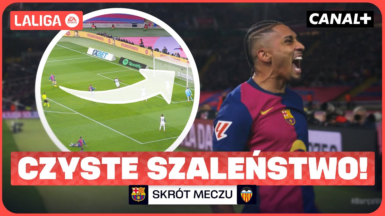 BARCA ZNOWU GOTUJE! CO TAM SIĘ DZIAŁO?! BARCELONA - VALENCIA, SKRÓT MECZU