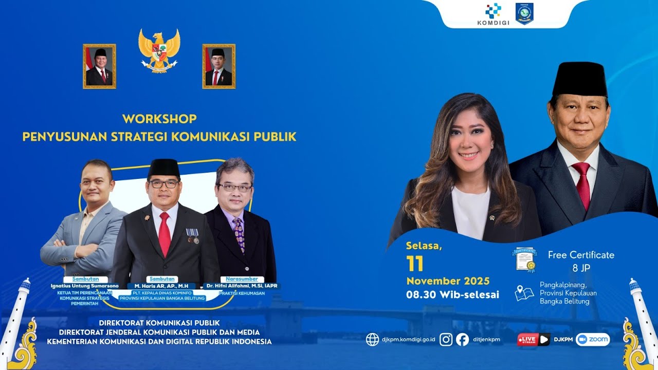 Workshop Penyusunan Strategi Komunikasi Publik