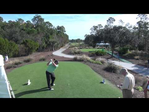 GOLF SWING 2012 - MARK CALCAVECCHIA DRIVER - ELEVATED DTL & SLOW MOTION - HQ 1080p HD