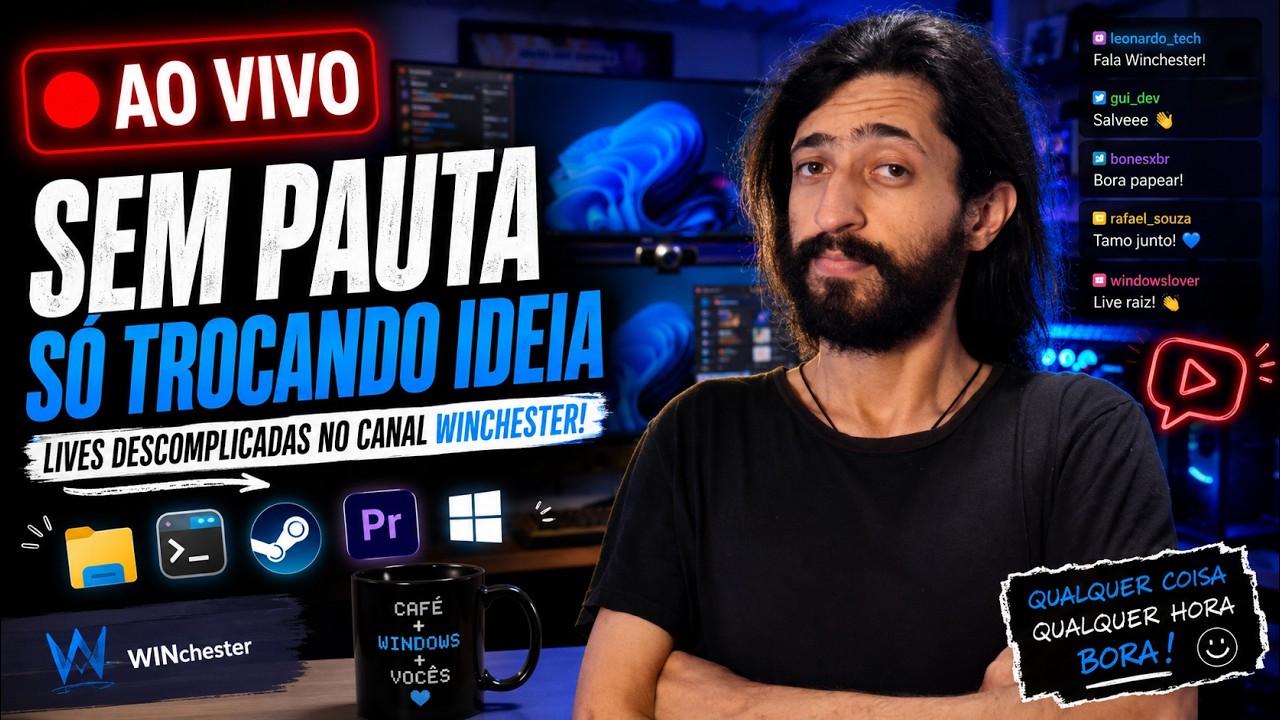 Live sem nenhum objetivo (apenas assistir coisas aleatorias e talvez jogar joguinhos jogaveis)