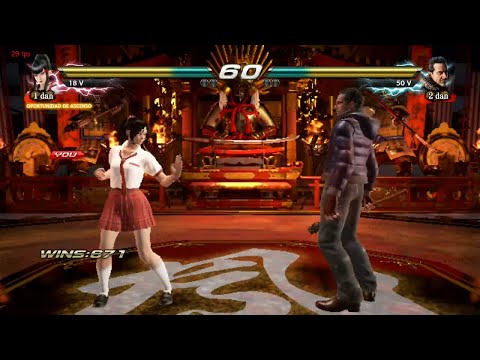 L7 354_4 Kazumi Mishima vs Negan - Tekken 7 ( Uchiha x24 ) PC sin Grafica