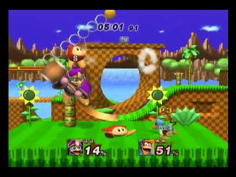 Jank (DDD, Kirby) vs GGDoe (Diddy, Falcon, DK)