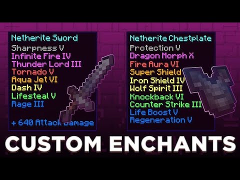 Ryan Putra - Minecraft, But We Can Customize Our Enchant Armor And Weapons... So OVERPOWERED