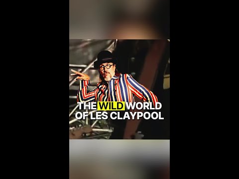 The wild world of Les Claypool! 🤪👽 #lesclaypool #primus #scottsbasslessons #sbl #basslesson