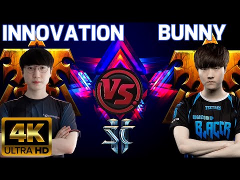 Starcraft 2 in HD: INnoVation [T] v Bunny [T] Last Chance DreamHack  - 4K graphics.