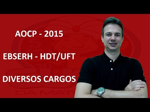 AOCP15Q012 - AOCP - 2015 - EBSERH - PORCENTAGEM (www.gurudamatematica.com.br)