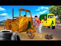 ऑटो रिक्शा मरम्मत Auto Rickshaw Restoration Comedy Hindi Kahaniya 3D A