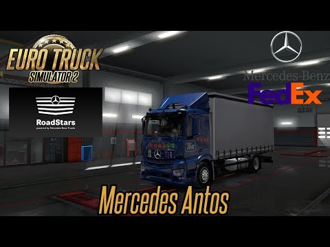 [ETS2 v1.35] Mercedes Antos (w/ BDF + Trailer) +All DLCs