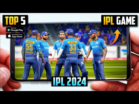 Top 5 Best Cricket Games for android l Ipl cricket games for android l ipl 2024