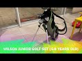 Wilson Deep Red Kids Junior Golf Club Set (5 to 8 Year olds)