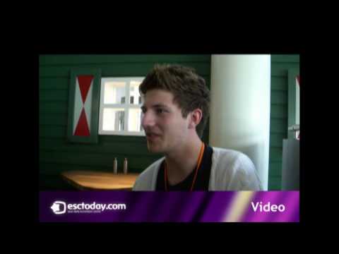 Eurovision 2010 UK Josh interview