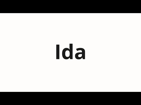 How to pronounce Ida | Ида (Ida in Russian)