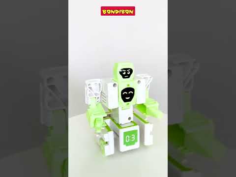 Трансформер 'ЭВОЛЮЦИЯ БУКВ 2в1' буква 'Е', собери большого робота BONDIBOT Bondibon