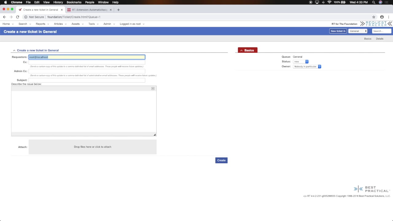 Automatic Assignment