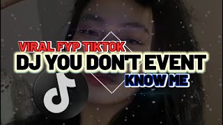 Download lagu 🔥DJ YOU DONT'T EVENT KNOW ME BOOTLEG REMIX @imamsidik VIRAL FYP TIKTOK 🔥🥵 X XTC FVYT mp3 Download lagu 🔥DJ YOU DONT'T EVENT KNOW ME BOOTLEG REMIX @imamsidik VIRAL FYP TIKTOK 🔥🥵 X XTC FVYT mp3