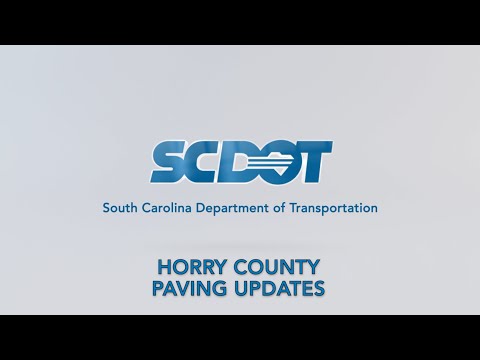 Horry County Paving Updates