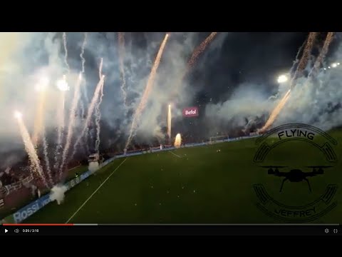 "Impresionante recibimiento de Lanus contra Banfield" Barra: La Barra 14 • Club: Lanús