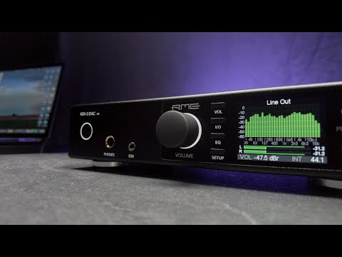 RME ADI 2 DAC FS Headphone Amp. This is AMAZING