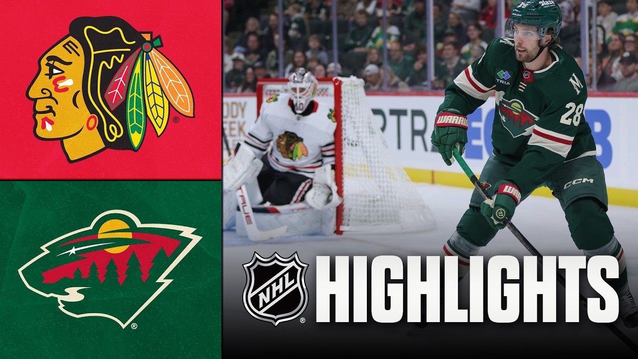 Blackhawks vs. Wild | NHL Preseason Highlights | September 19, 2026