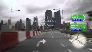Travelling from Marina Coastal Drive to ECP, MCE and nearby vicinity