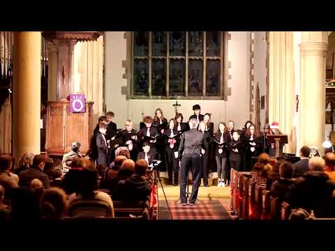 The snow begins to fall by Andy Beck