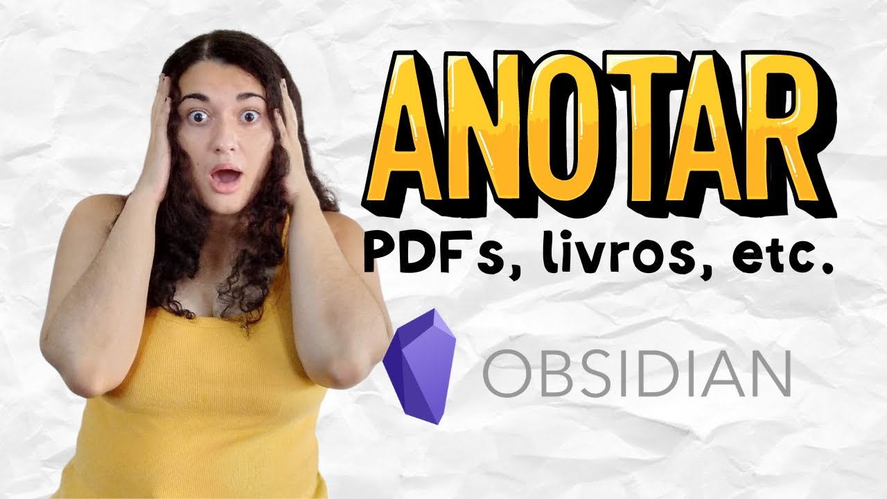 Como fazer anotação em livros e PDFs direto no Obsidian