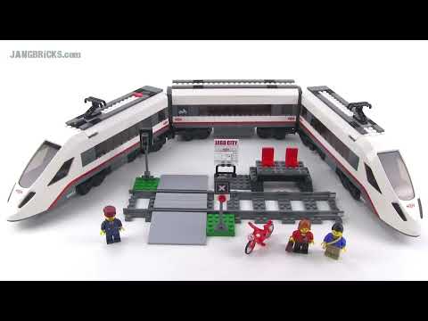 🔄 LEGO City 2014 High Speed Passenger Train review! 60051 re upload