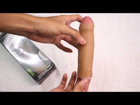 Bao cao su đôn dên Lovetoy Nature Extender da đen - Đồ chơi tình dục cho nam, gay