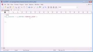 Beginner PHP Tutorial - 65 - Getting Visitors IP Address