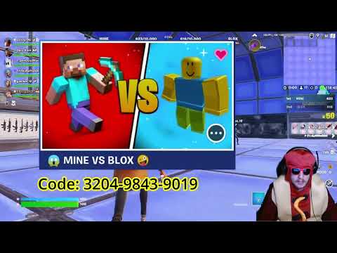 Ultimate Showdown: Minecraft vs Roblox in Fortnite!