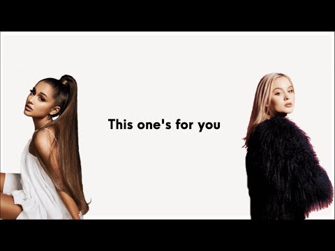 David Guetta - This One's For You ft.Ariana Grande, Zara Larsson (Lyric Video)