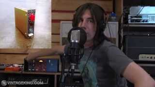Video thumbnail for Chandler TG2-500 mic preamp, demo by Pete Thorn/Vintage King by Pete Thorn