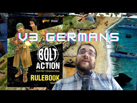 Bolt Action V3 Germans - Point changes between 2nd and 3rd edition