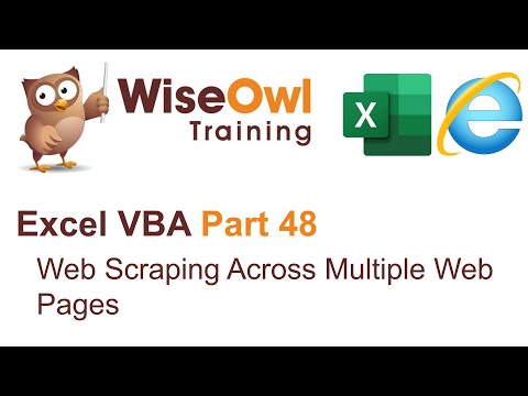 Excel VBA Introduction Part 48 - Web Scraping Across Multiple Pages
