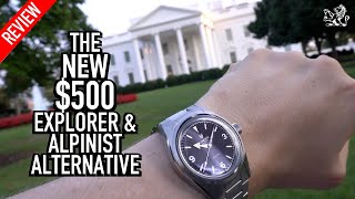 Rolex Explorer + Seiko Alpinist + Omega Railmaster = Lorier Falcon III: A New $500 Alternative