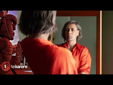 TVNZ presenter Jenny-May Clarkson receives moko kauae