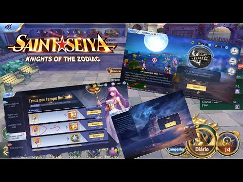 DICAS E TODAS AS NOVIDADES DA NOVA ATT CDZ - SAINT SEIYA AWAKENING