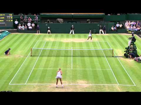 2013 Day 7 Highlights: Serena Williams v Sabine Lisicki