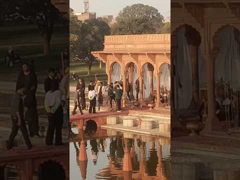 Shalimar bagh main hadiqa kiani ki qawali ki shooting # unki taraf sai #hadiqa kiani # qawali