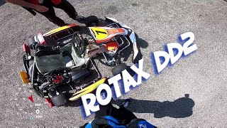 FIRST TRY OF ROTAX DD2 KARTING ONBOARD ( ПЕРВЫЙ РАЗ НА ROTAX DD2 ) BEST EMOTIONS