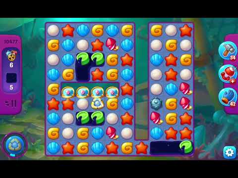 Fishdom Super Hard Level 10477 (with Double Lightning Boostees) @choraelmin