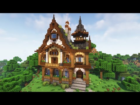 Minecraft | Fantasy Medieval House | Minecraft Tutorial