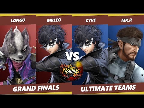 UFA 2019 SSBU - myR | Longo & FOX | MkLeo Vs. cyve & BC | Mr.R SSBU Teams Grand Finals